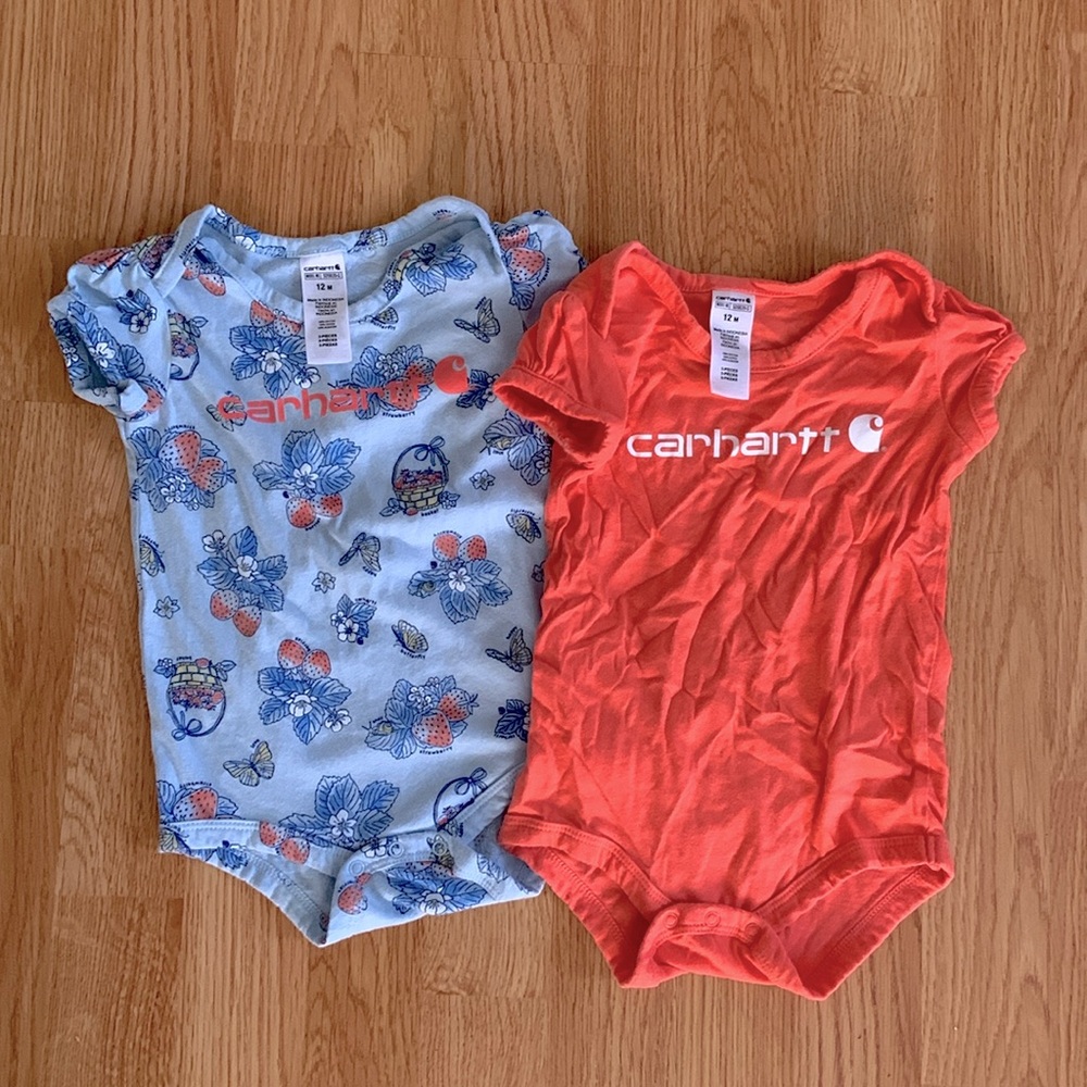 Carhartt 12 month bodysuit